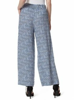 OJG Julie Wide Leg Pants In Paint Daubs