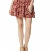 OJG Veronica Skort In Red Dahlia Moroccan Blooms