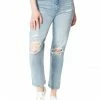 OJG Spotlight High Rise Straight Jeans In Sweet Words Clothing