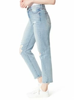 OJG Spotlight High Rise Straight Jeans In Sweet Words Clothing