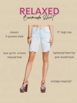 OJG Relaxed Bermuda In Allude Clothing