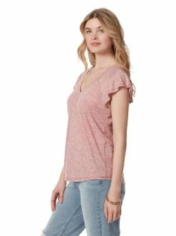 OJG Gracie Tee In Dusty Rose