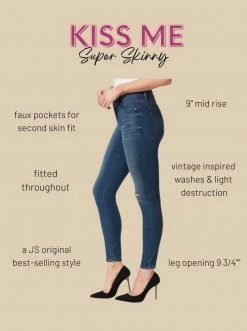 OJG Kiss Me Skinny Jeans In Ryder