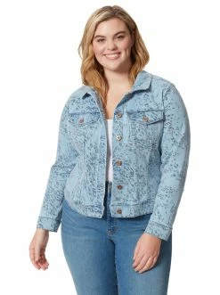 OJG Clothing Peony Jacket In Whirling Cheetah