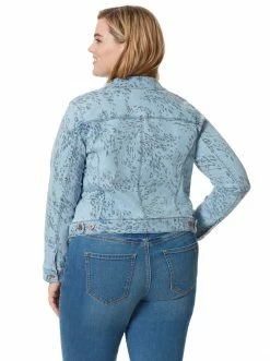 OJG Clothing Peony Jacket In Whirling Cheetah