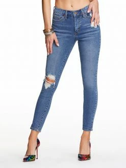 OJG Adored Ankle Skinny Jeans In Magic Hour