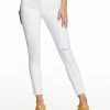 OJG Adored Ankle Skinny Jeans In White