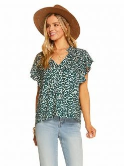 OJG New Arrivals Alaina Top In Wild Side