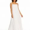 OJG Clothing Alanis Tier Dress In Bright White