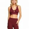 Rockfit Clothing Ariel Bra In Zinfandel