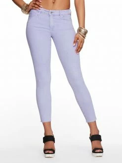 OJG Clothing Adored High Rise Ankle Skinny Jeans In Thistle Down