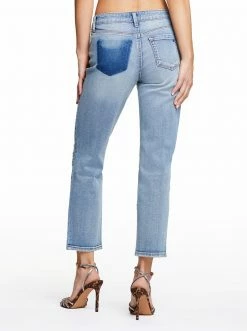 OJG Arrow Straight Ankle Jeans In Smitten