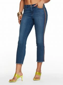 OJG Arrow Straight Ankle Jeans In Claim To Fame Clothing