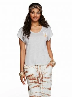 OJG Asher Tee In Harbor Mist