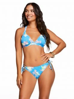 Amerex Beach Vibes X-Back Full Support Triangle In Caspian