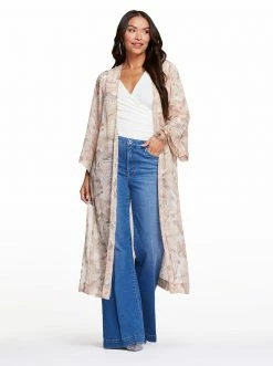 OJG True Love Wide Leg Trouser Jeans In Skylines Clothing