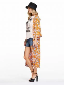 OJG Clothing Blakely Duster In Mini Amazon Floral