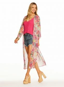 OJG New Arrivals Blakely Duster In Floral Canopy
