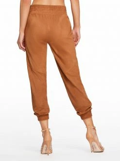 OJG Aida Soft Jogger In Caramel Café