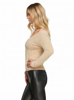 OJG Braxten Top In Oatmeal Clothing