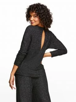 Rockfit Clothing Cadence Pullover In Heather Black