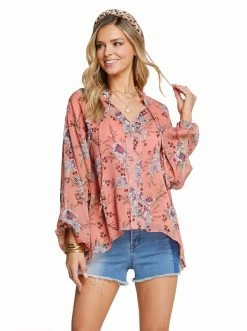 OJG Clothing Celeste Top In Floral Burst