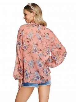 OJG Clothing Celeste Top In Floral Burst