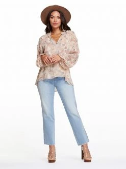 OJG New Arrivals Celeste Top In Wild Paisley