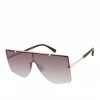 CIO Exquisite Shield Sunglasses In Tortoise New Arrivals