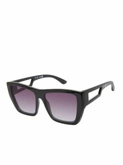CIO New Arrivals Stylish Rectangular Sunglasses In Black