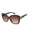 CIO Elegant Butterfly Sunglasses In Tortoise