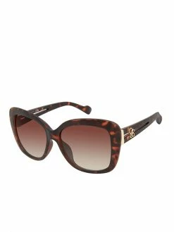 CIO Elegant Butterfly Sunglasses In Tortoise