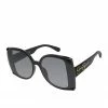 CIO Bold Square Sunglasses In Black
