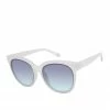 CIO Fashionable Round Sunglasses In Cream EYEWEAR