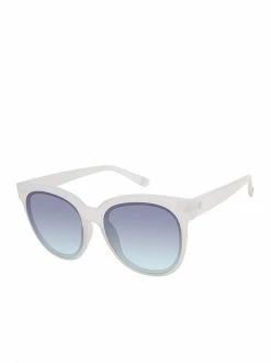 CIO Fashionable Round Sunglasses In Cream EYEWEAR