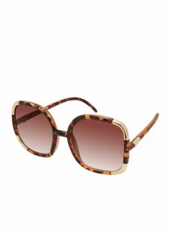 CIO Over-Sized Oval Sunglasses In Tortoise Best Sellers