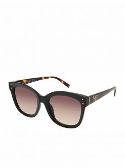 CIO Contemporary Rectangle Sunglasses In Black
