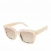 CIO Modern Square Sunglasses In Rose Marble