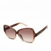 CIO EYEWEAR Stylish Butterfly Sunglasses In Rose Tortoise