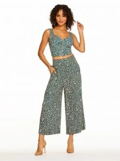 OJG Rosalie Wide Leg Pant In Wild Side Clothing