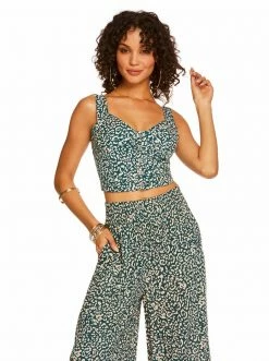 OJG Clara Bustier Top In Wild Side