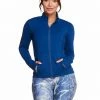 Rockfit Clothing Contour Jacket In Estate Blue