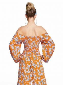 OJG Daniela Top In Mini Amazon Floral