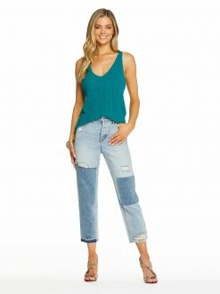 OJG Throwback Straight Jeans In Summer Fling Clothing