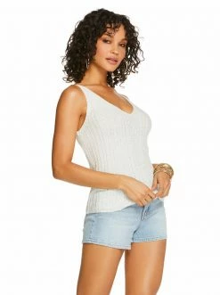 OJG Edith Tank In Gardenia Clothing