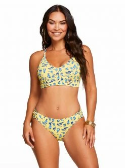 Amerex Floral Delight Cropped Cami In Sol