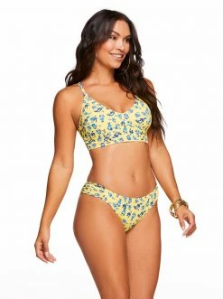 Amerex Floral Delight Cropped Cami In Sol