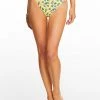 Amerex Swim Floral Delight High Waisted Bottom In Sol