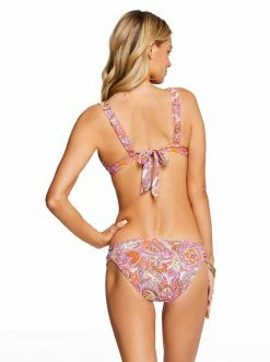 Amerex Flower Child Retro Bra In Madarin