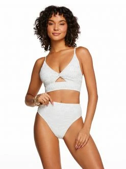 Amerex Swim Flower Power Cami In White